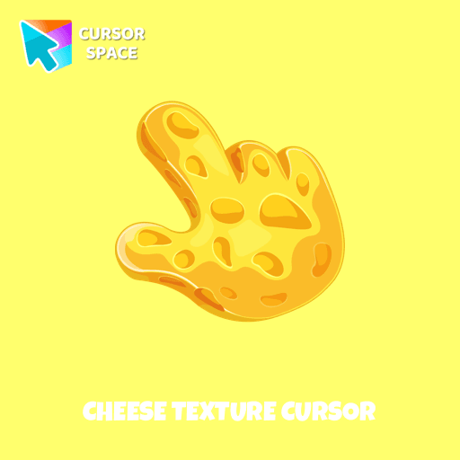 Cheese Texture cursor pointer cursor